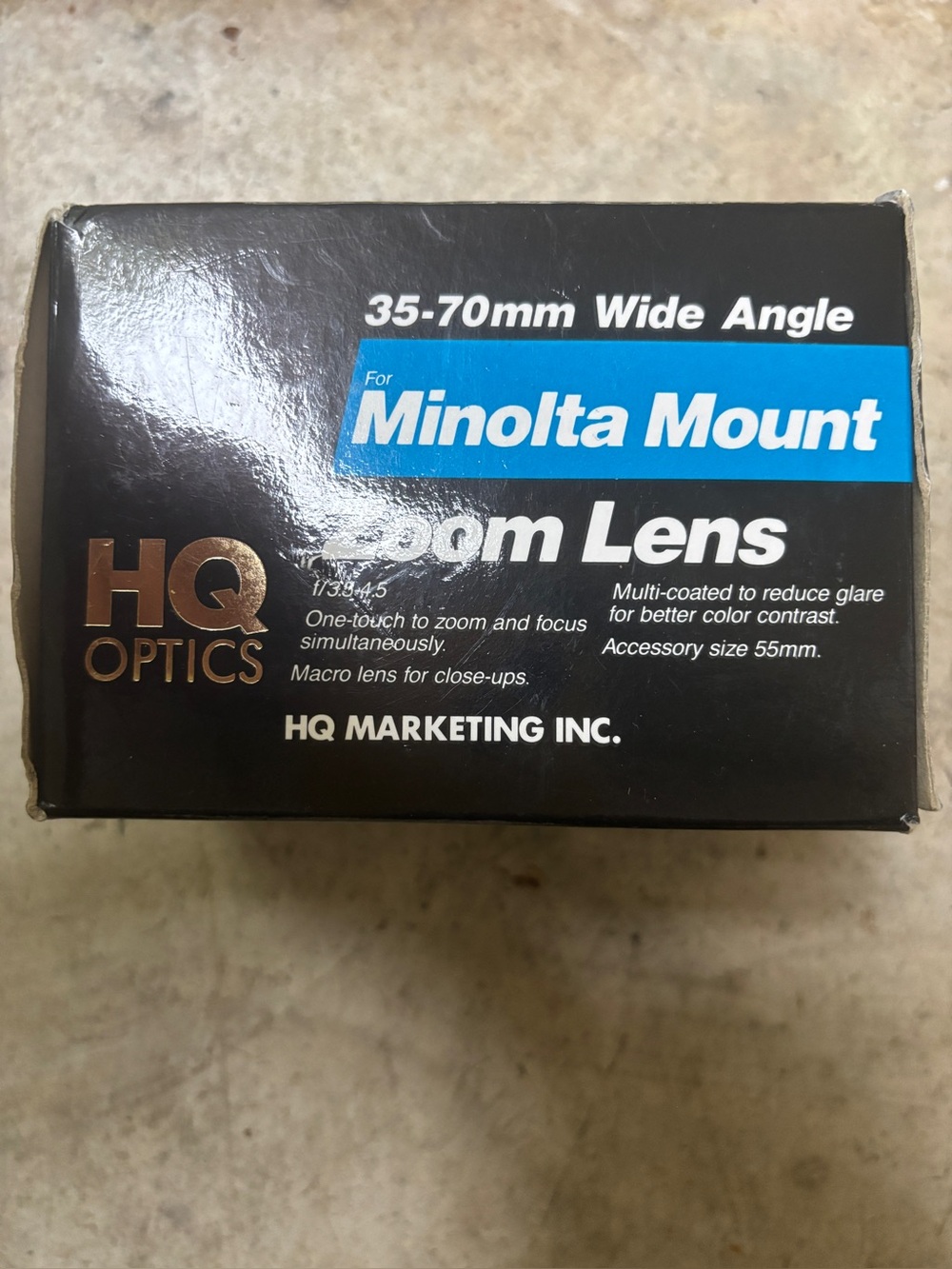 Minolta 35-70 AF Lens 3.5-4.5